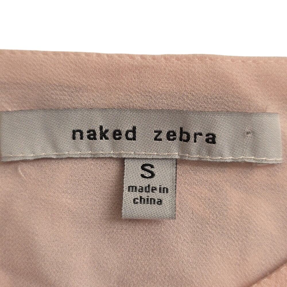 Women Sz S Pink Feminine Dainty Fairy Y2K Flowy Pleats Lined Camisole Top - Picture 4 of 9